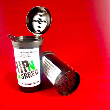 Rip-N-Shred - SUVER HAZE - Waco Hemp Farm - High Grade Craft Hemp Flower w/built in grinder